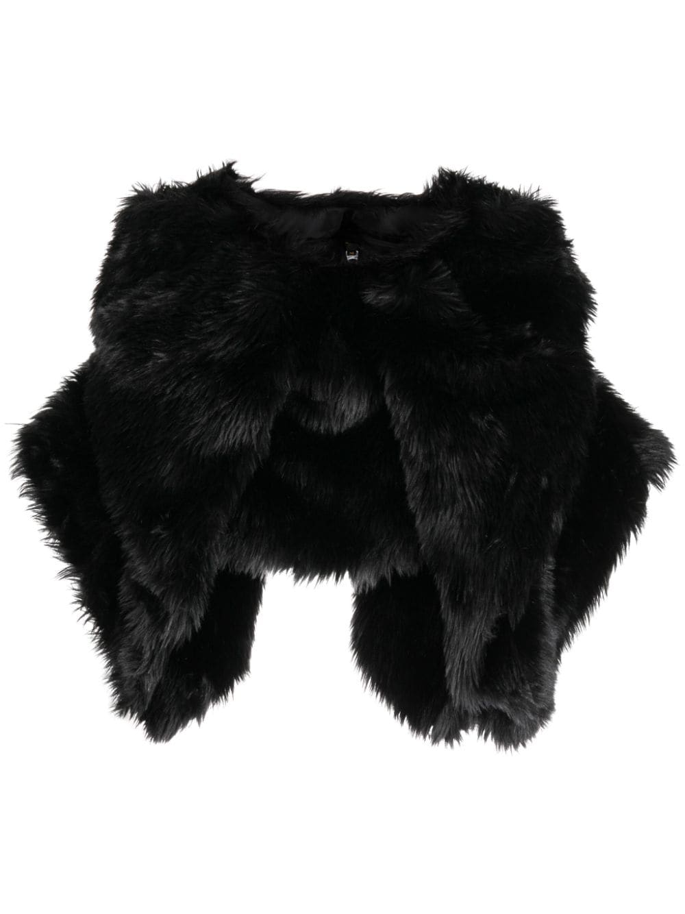 COMME DES GARÇONS Faux Fur Cropped Jacket for Women - FW23 Edition