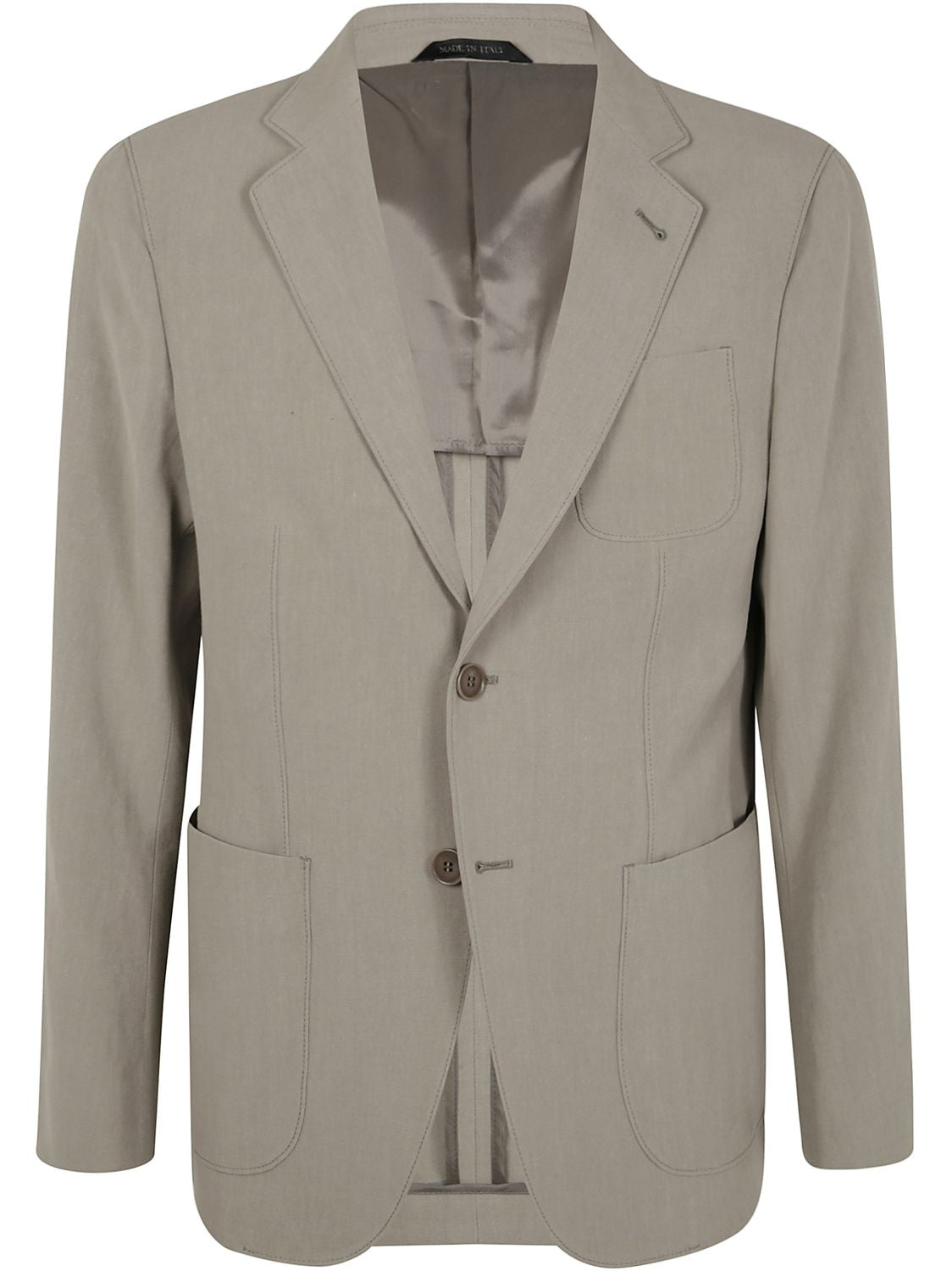 GIORGIO ARMANI Men's Single Breasted Linen Jacket
