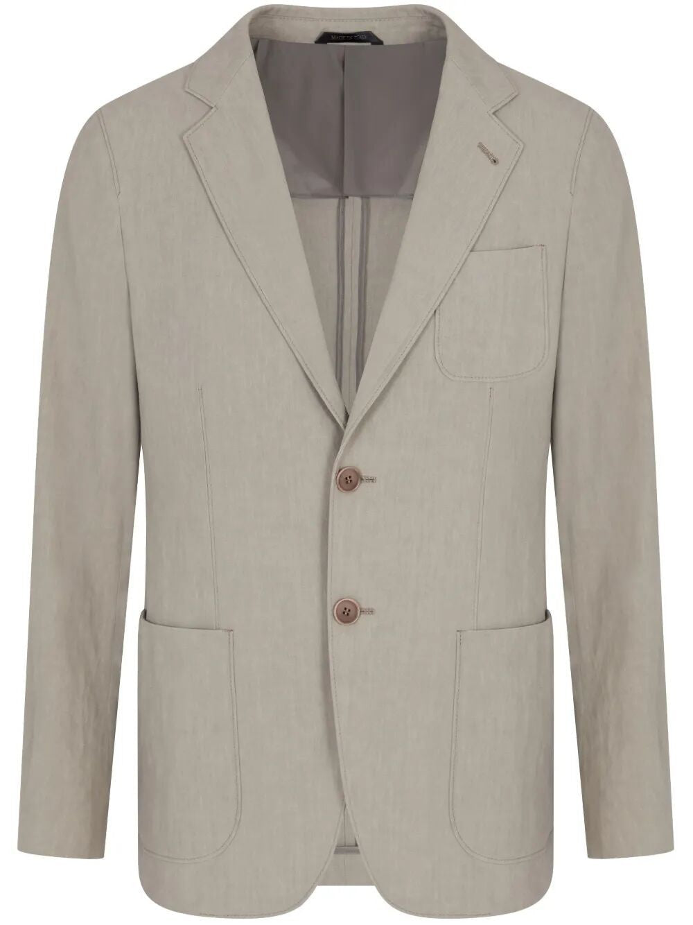 GIORGIO ARMANI Men's Single Breasted Linen Jacket