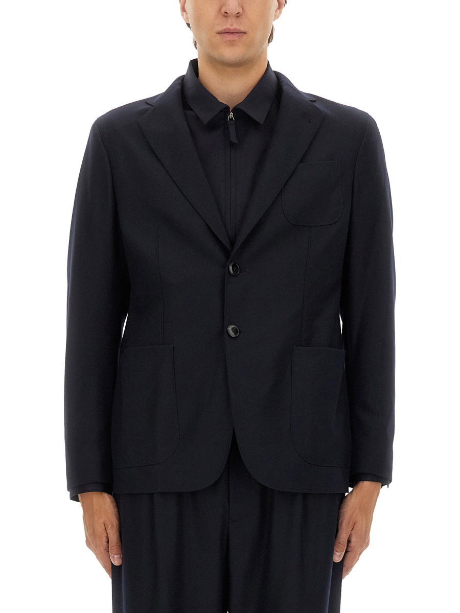 GIORGIO ARMANI Cashmere Blend Jacket for Men FW25