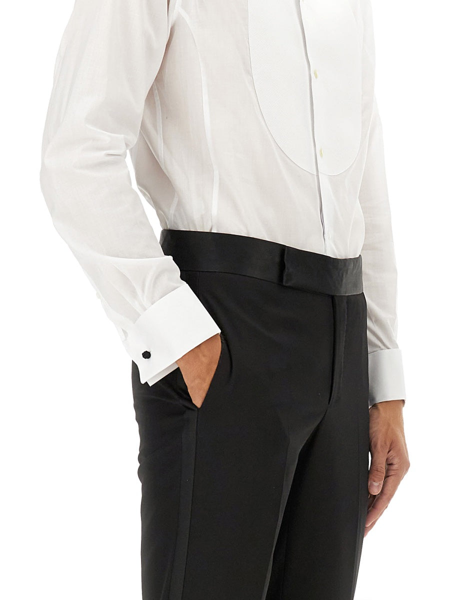 GIORGIO ARMANI Classic White Shirt for Men - FW25 Collection