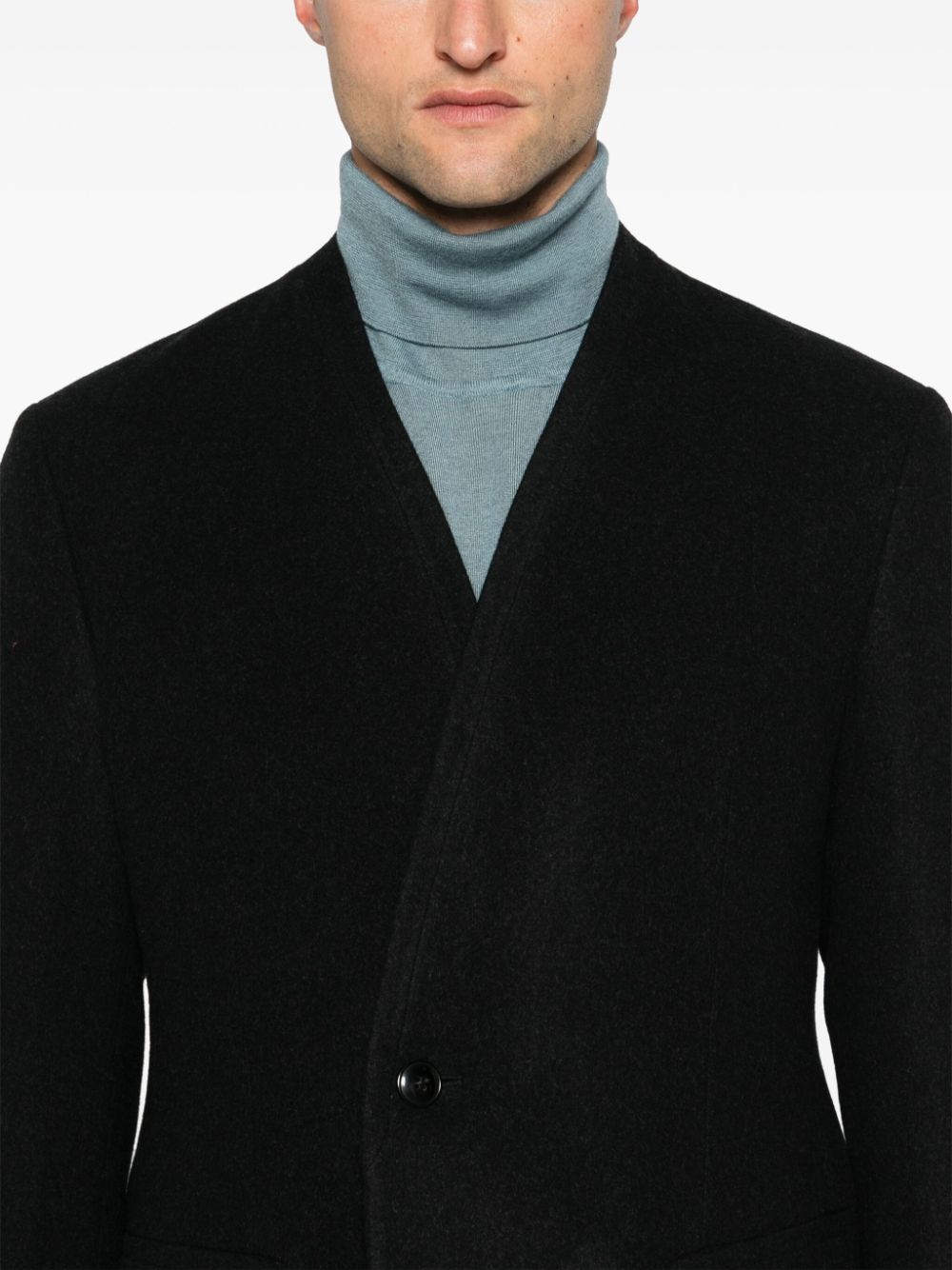 GIORGIO ARMANI Sophisticated Wool Blazer for Men - FW24 Collection