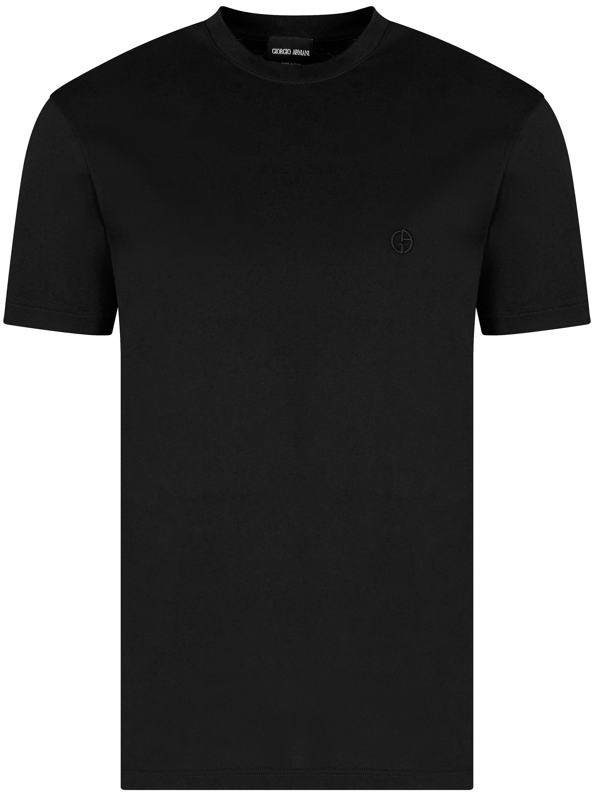 GIORGIO ARMANI Men's Signature Cotton T-Shirt - Fall/Winter 2025