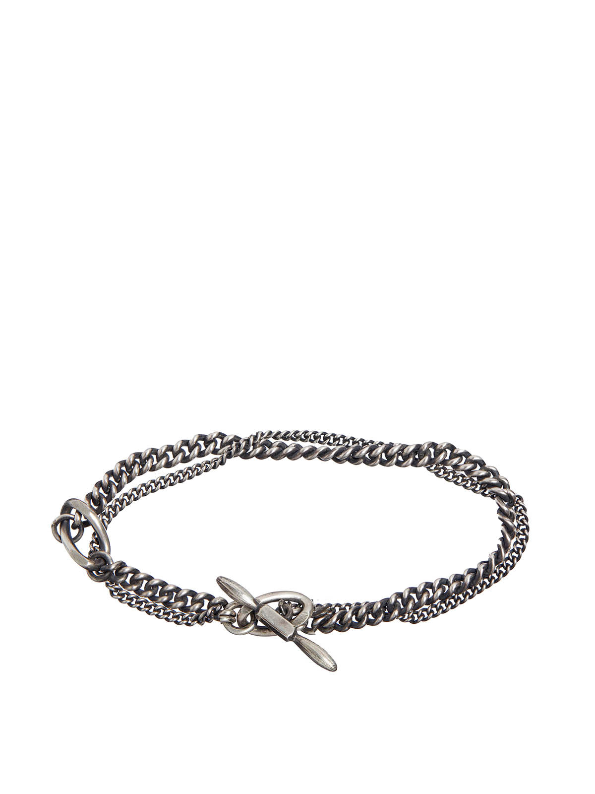 WERKSTATT:MUNCHEN Men's Dual Chain Bracelet