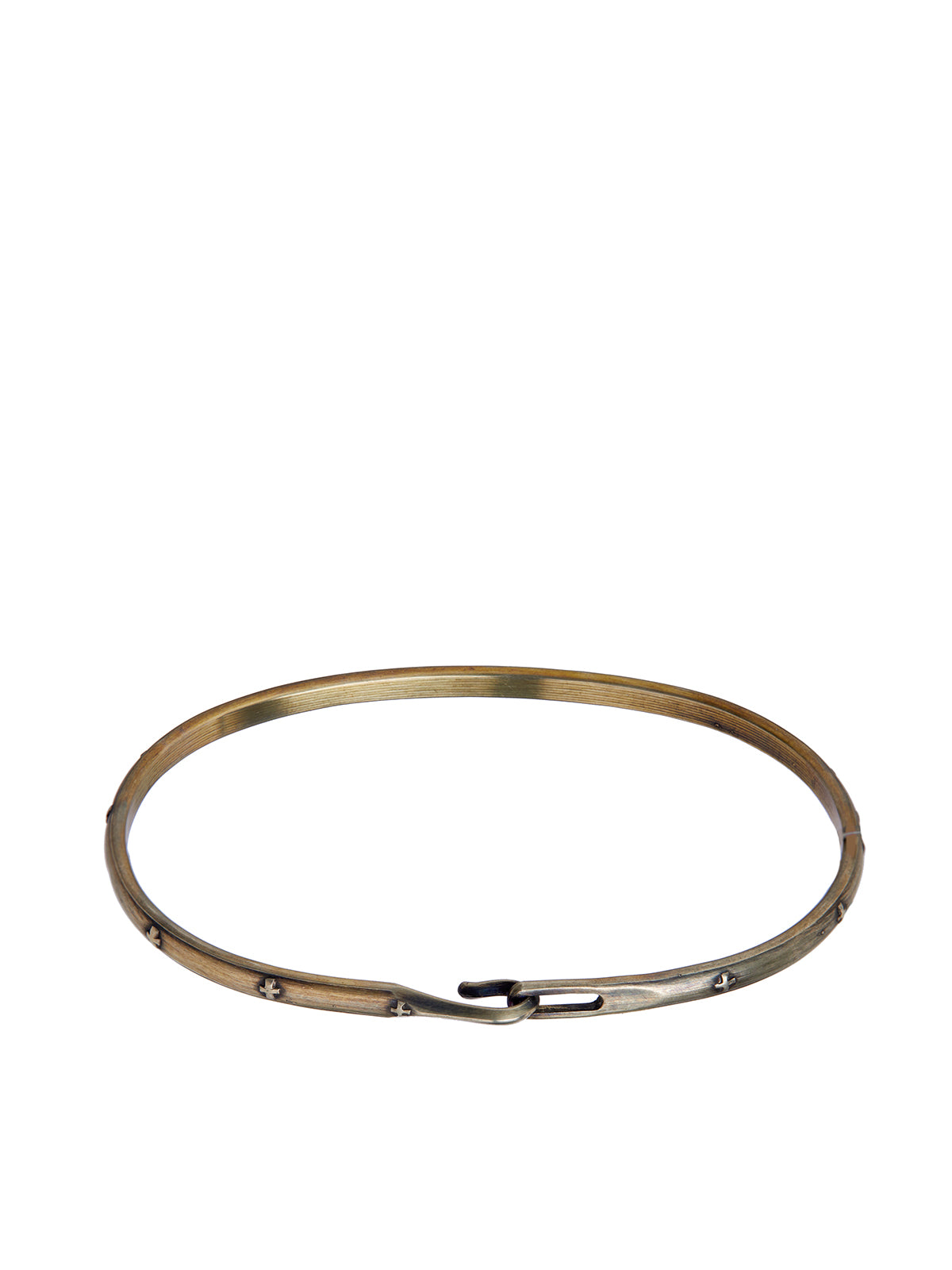 WERKSTATT:MUNCHEN Men's Sleek Silver Bracelet