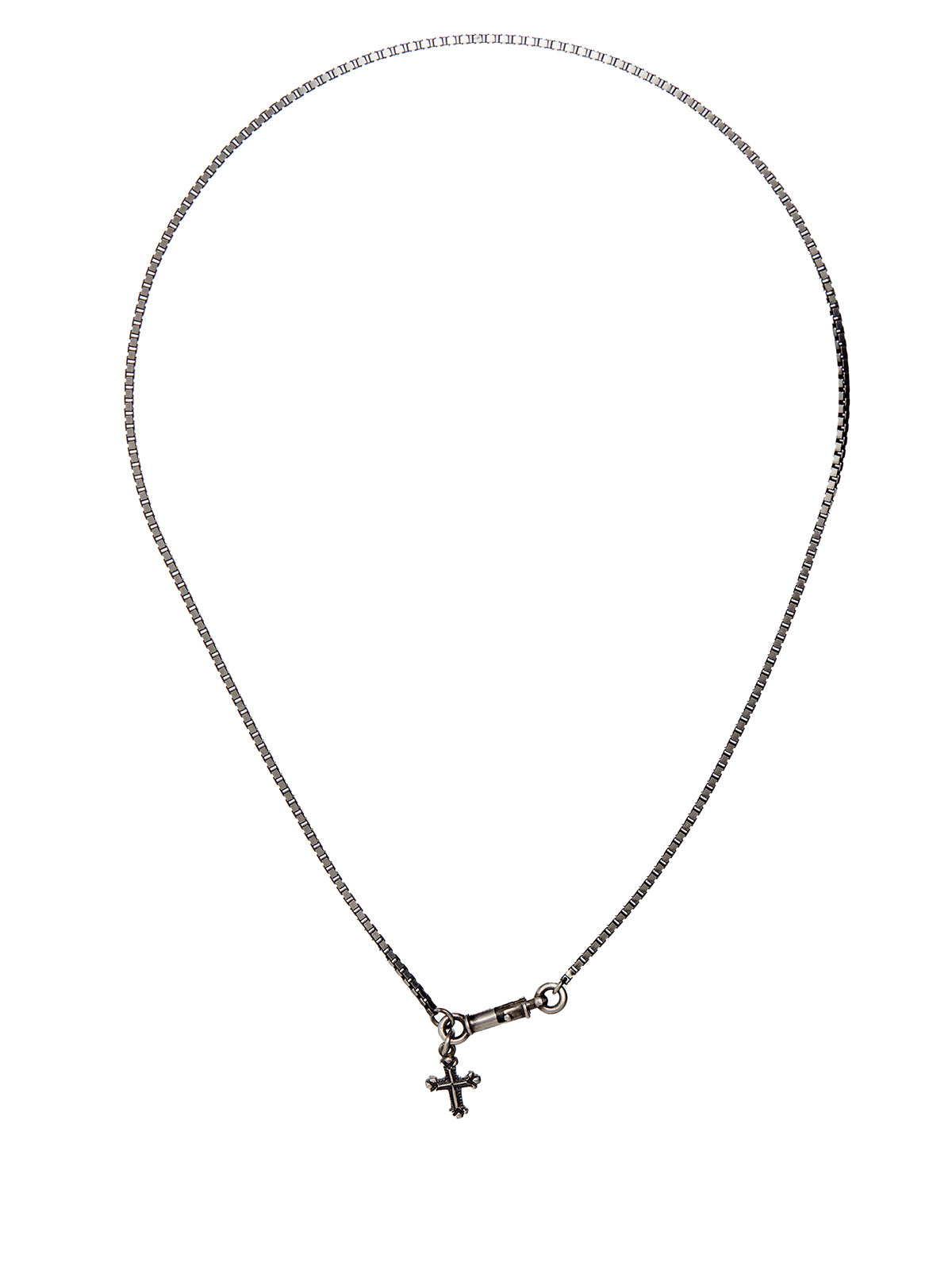WERKSTATT:MUNCHEN Men's Silver Pendant Necklace