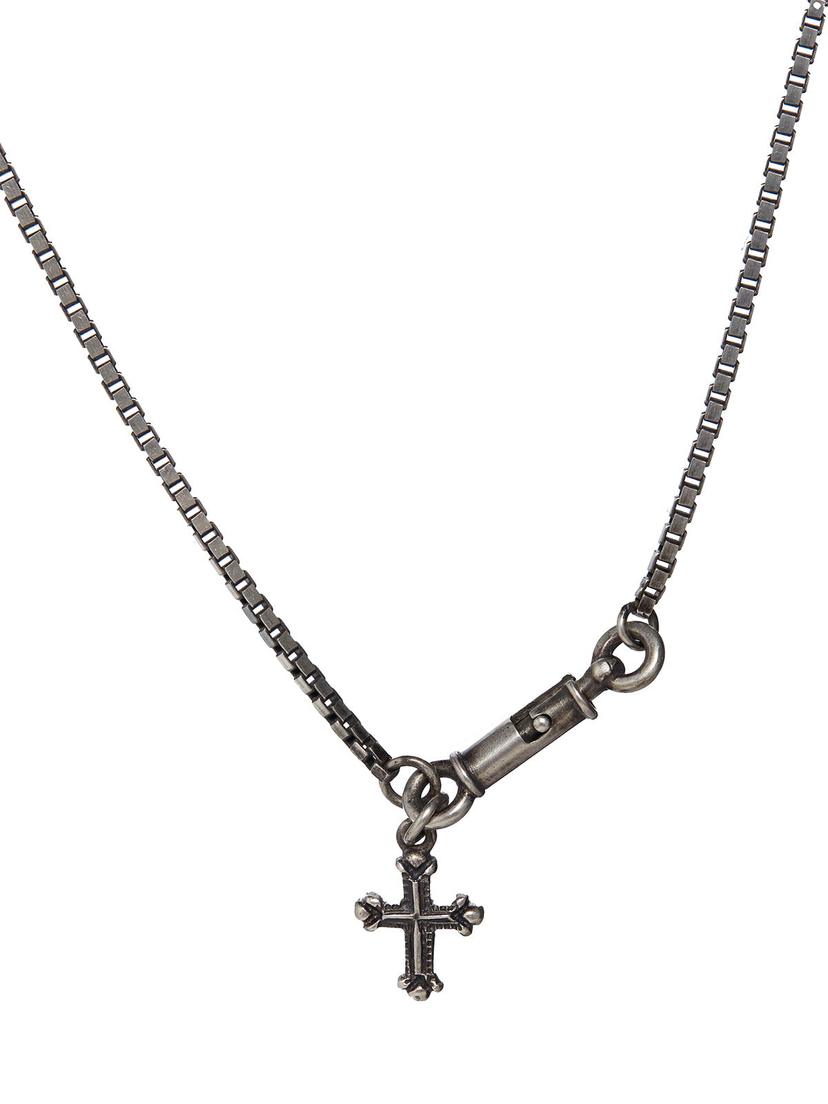 WERKSTATT:MUNCHEN Men's Silver Pendant Necklace
