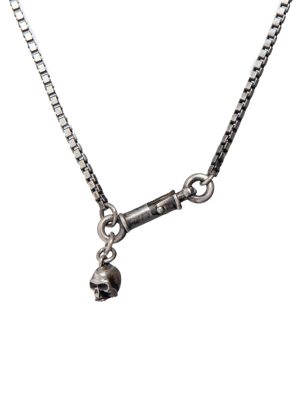WERKSTATT:MUNCHEN Silver Pendant Necklace for Men