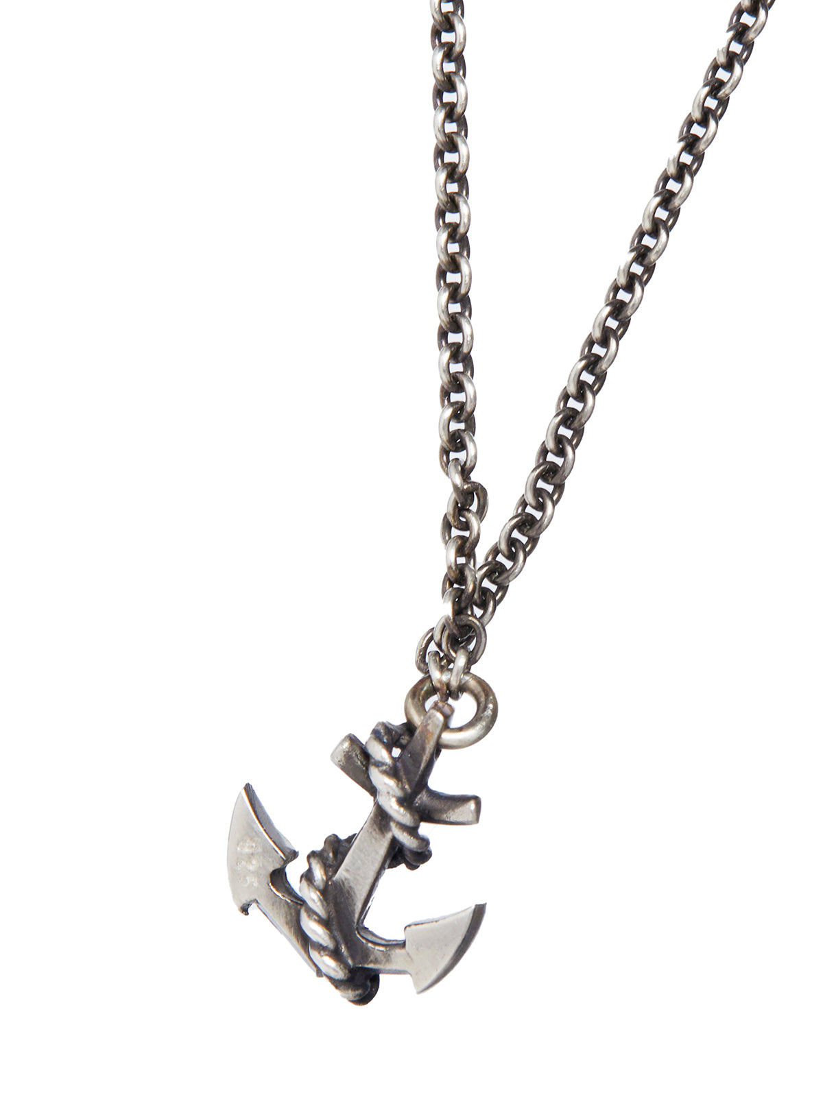 WERKSTATT:MUNCHEN Stylish Silver Pendant Necklace for Men