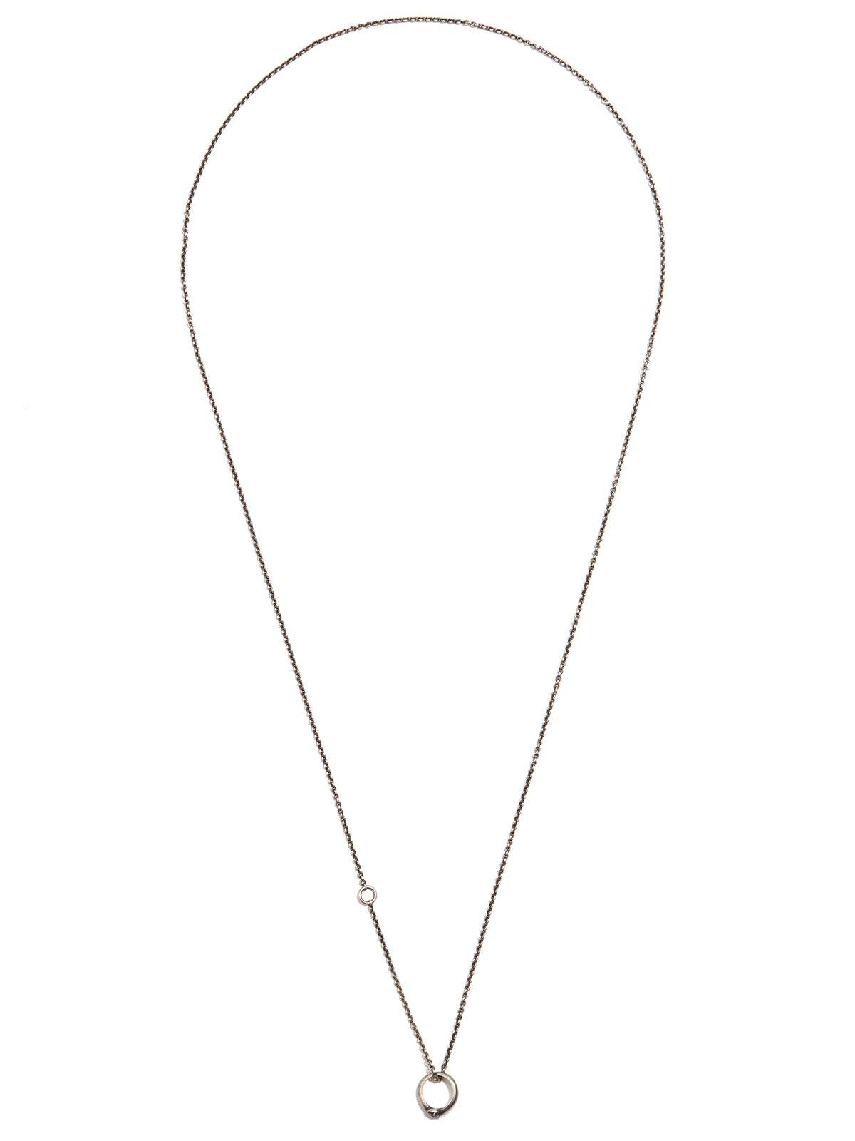 WERKSTATT:MUNCHEN Silver Pendant Necklace for Men