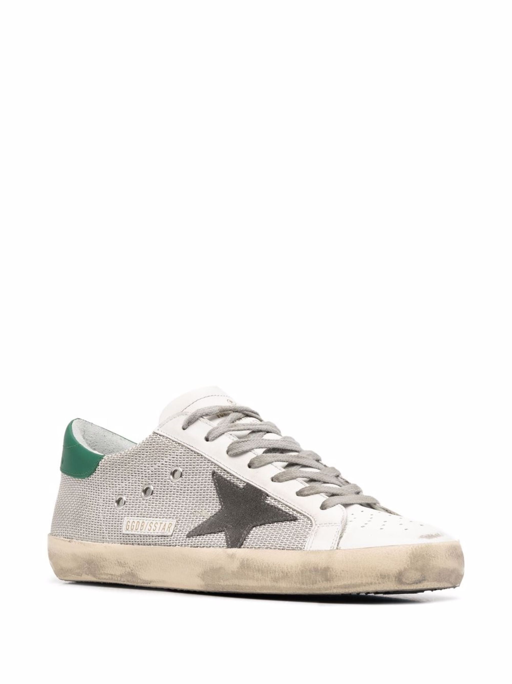 GOLDEN GOOSE Perforated Leather Toe Suede Star Sneakers for Men - SS25