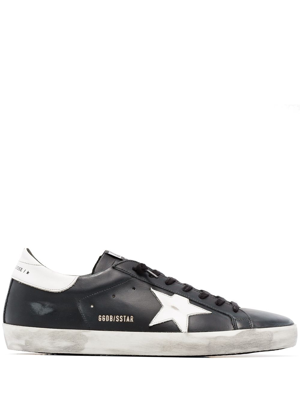 GOLDEN GOOSE Super-Star Leather Sneakers for Men