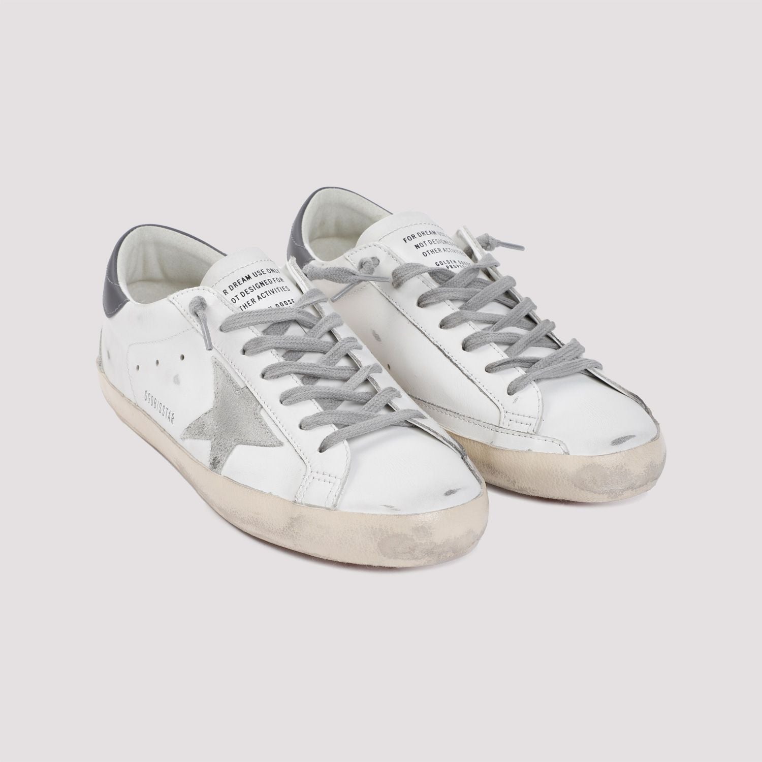 GOLDEN GOOSE Classic Multicolor Leather Superstar Sneakers for Men