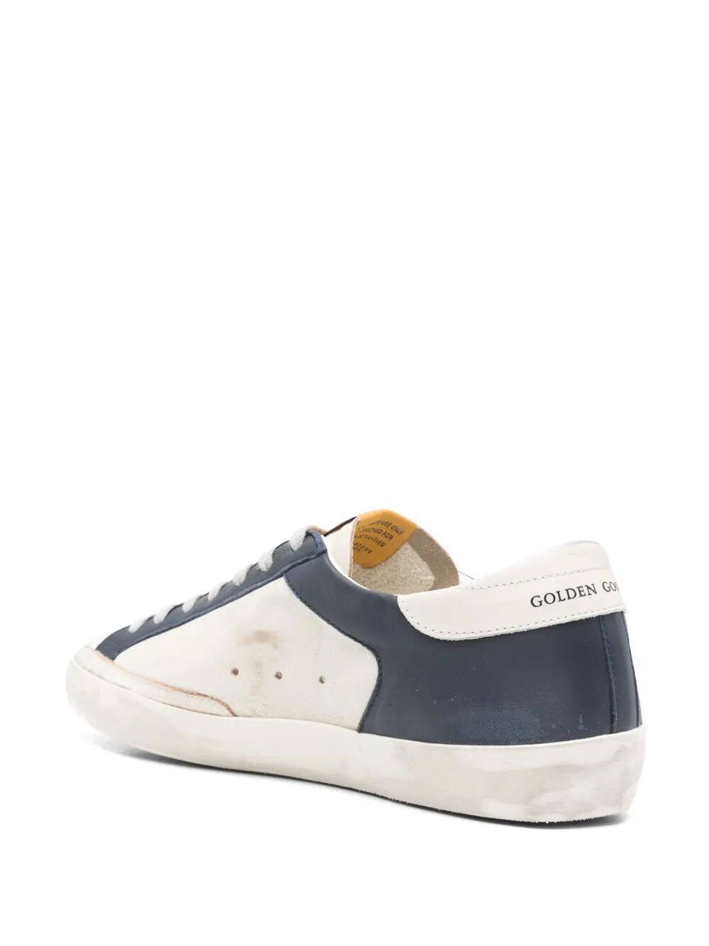 GOLDEN GOOSE Men's Super Star Leather Sneakers