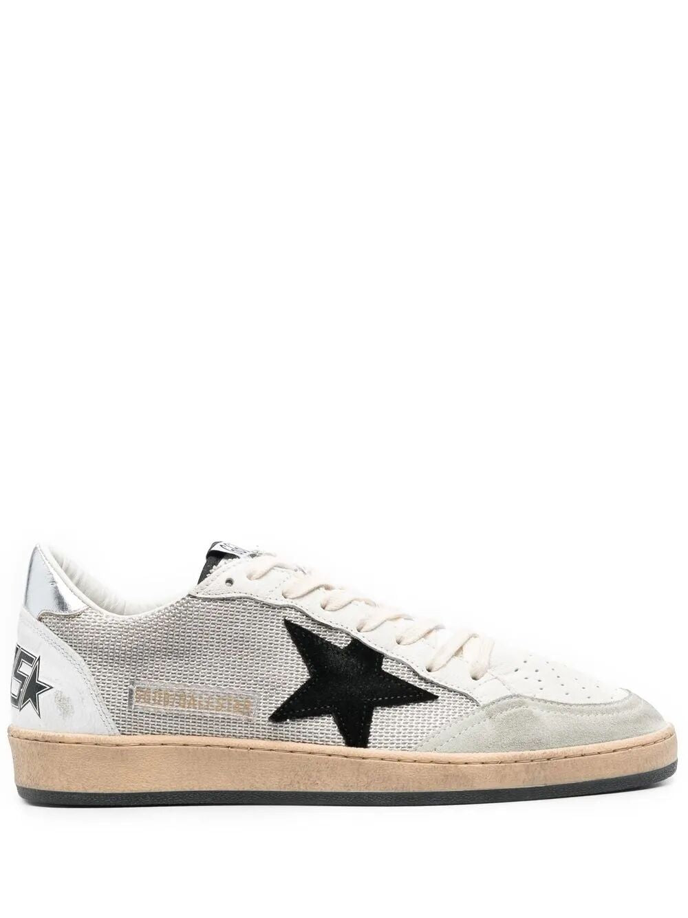 GOLDEN GOOSE Men's Retro Star Laminated Heel Sneaker