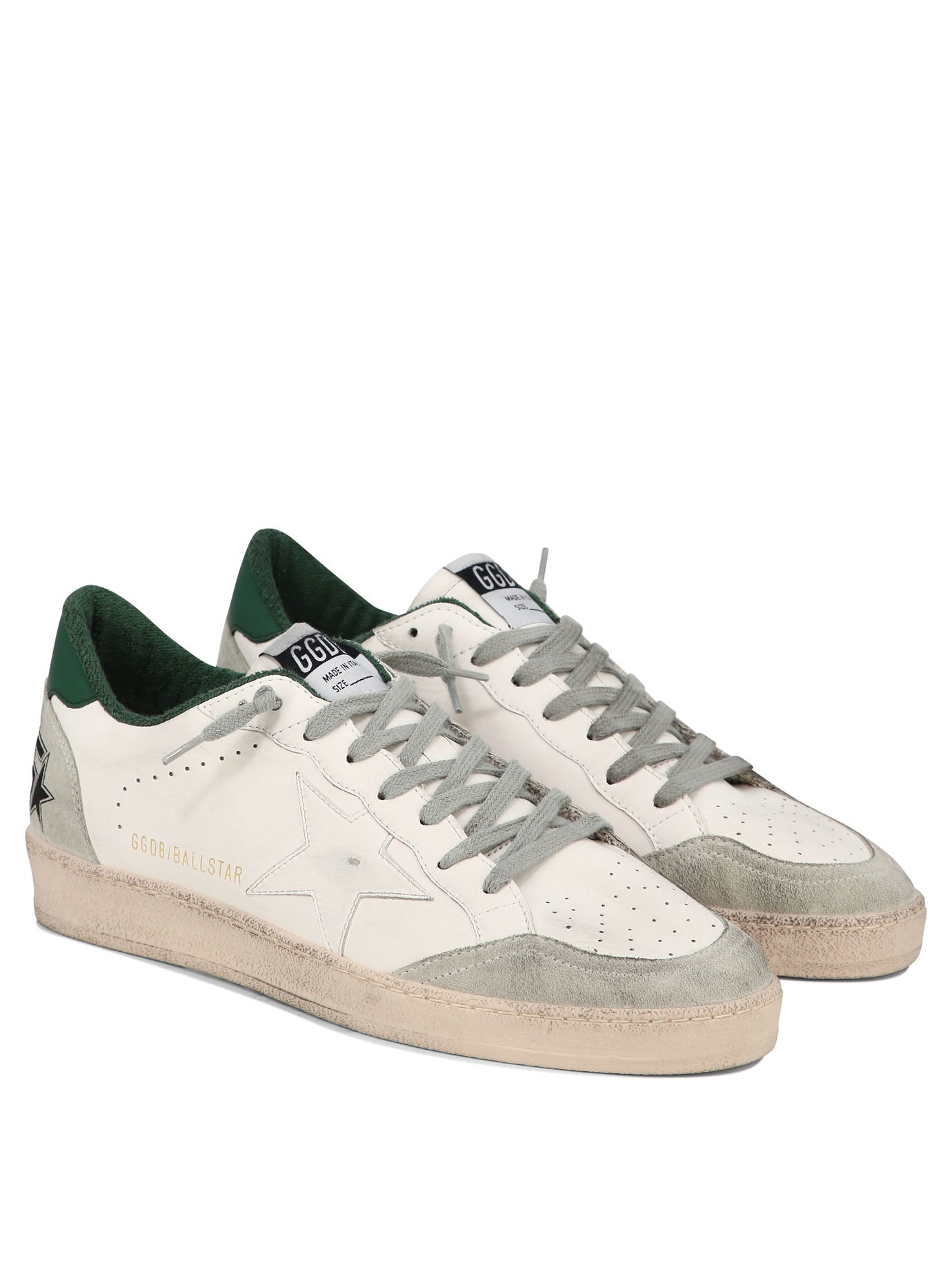 GOLDEN GOOSE Ball Star Leather Sneakers for Men