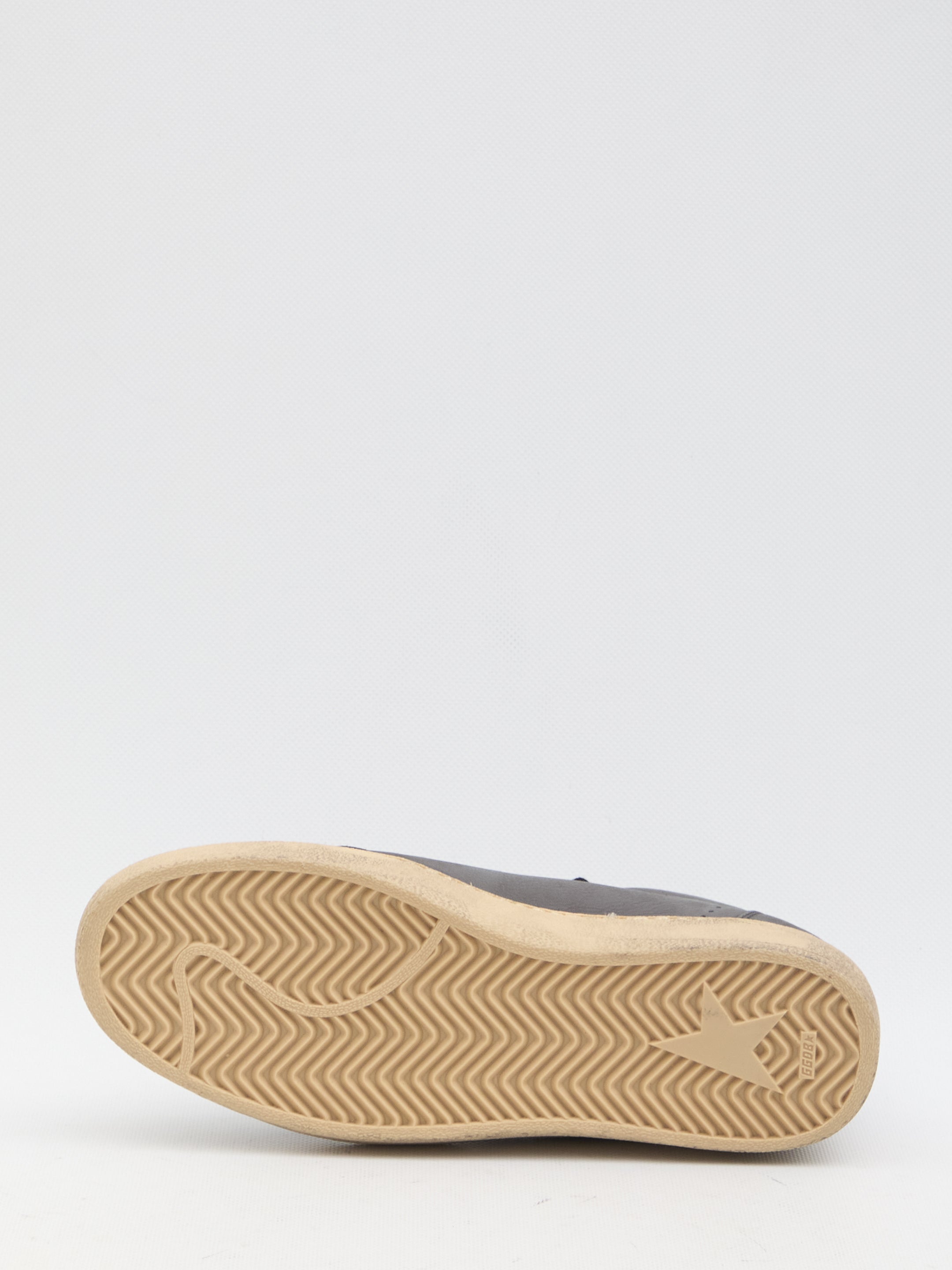 GOLDEN GOOSE Distressed Leather Lace-Up Sneakers for Men