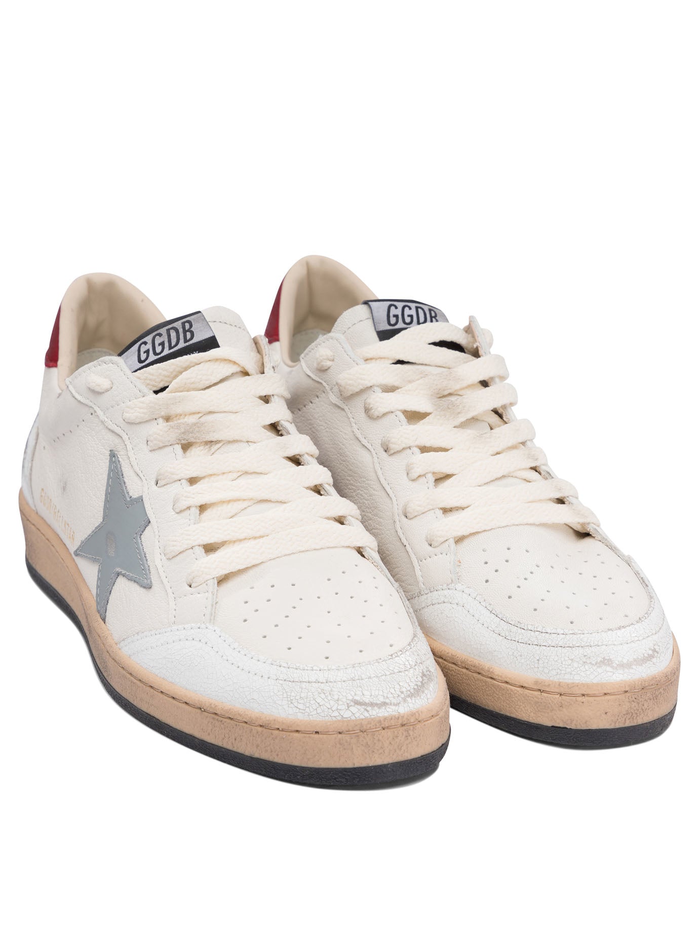 GOLDEN GOOSE Low-Top Distressed Sneakers
