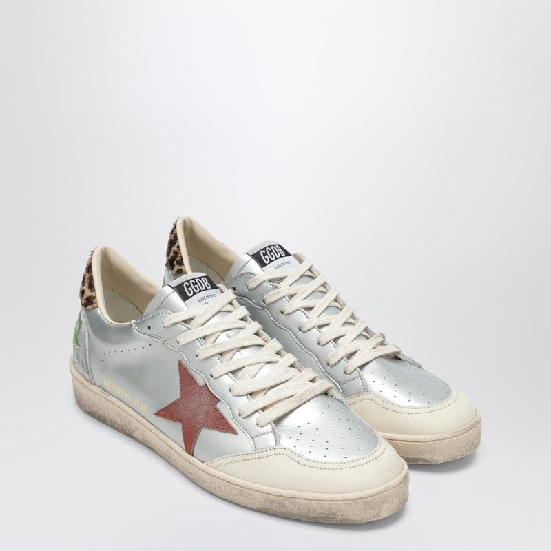 GOLDEN GOOSE Men's Deluxe Sneaker with Vintage Effect