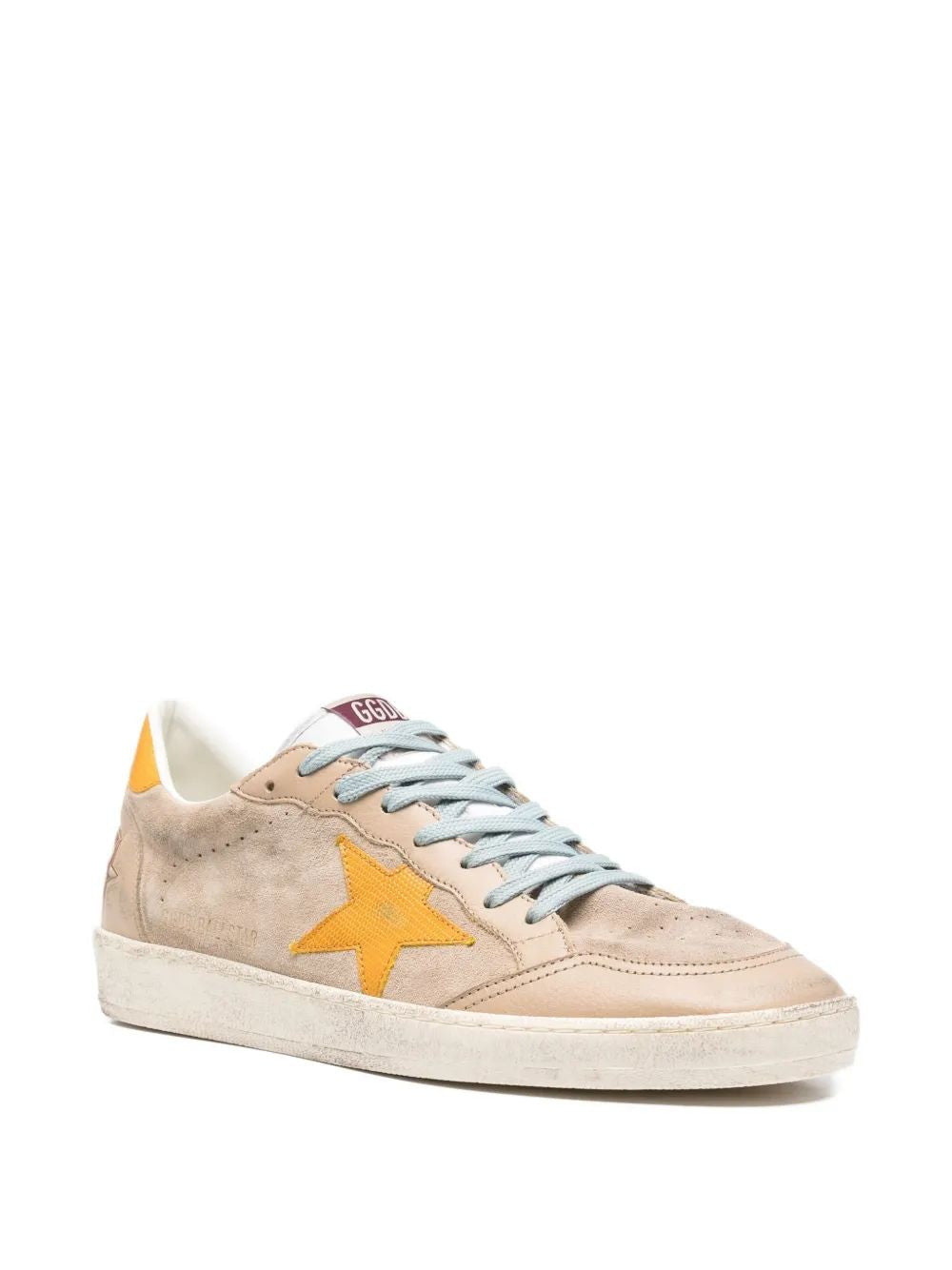 GOLDEN GOOSE Men's Suede Upper Leather Toe Sneakers