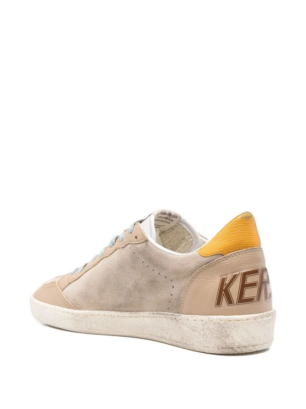 GOLDEN GOOSE Men's Suede Upper Leather Toe Sneakers