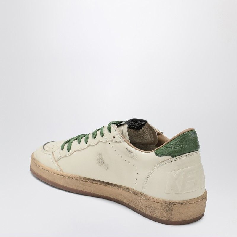 GOLDEN GOOSE Leather Star Low-Top Sneakers for Men