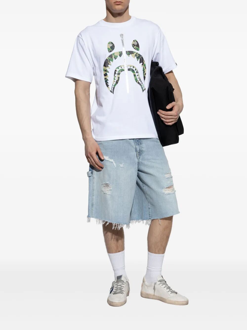 GOLDEN GOOSE Men's Ballstar Nappa Upper Toe and Spur Suede Star Leather Heel Sneakers