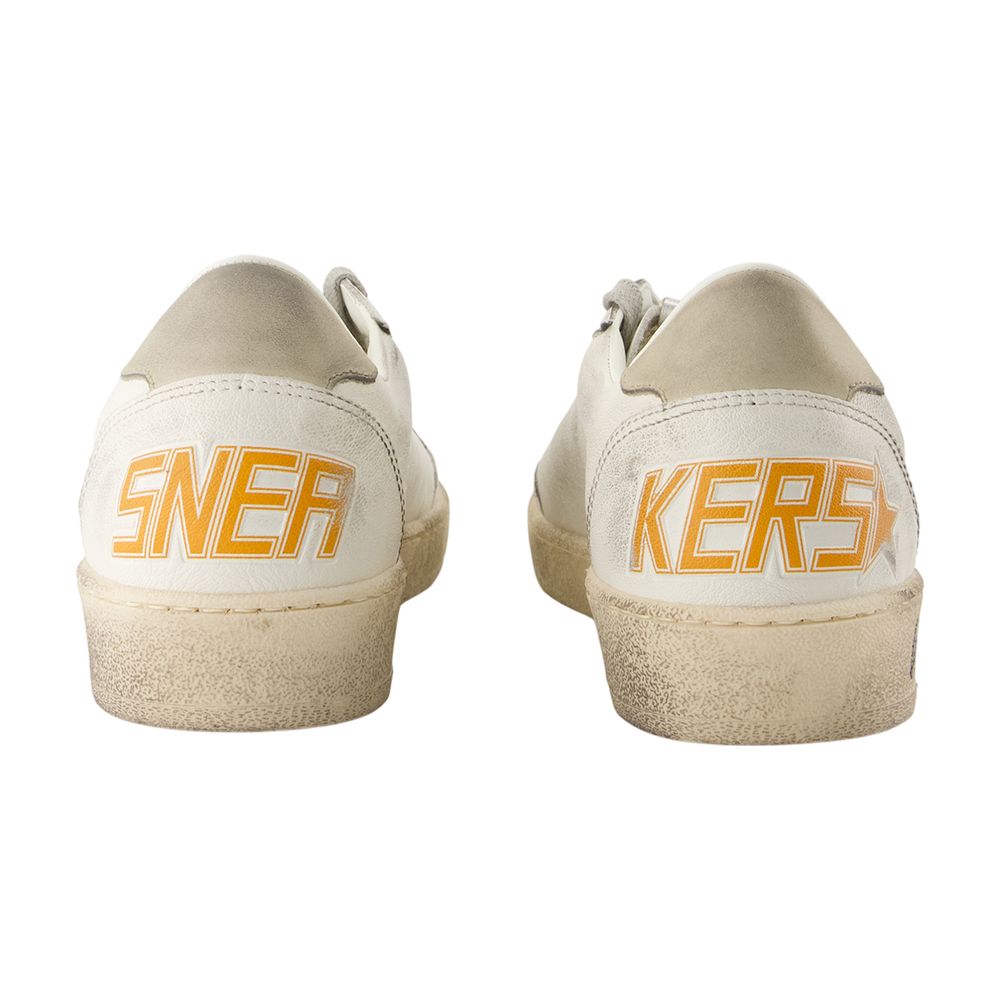 GOLDEN GOOSE Stylish High-Top Men's Sneakers