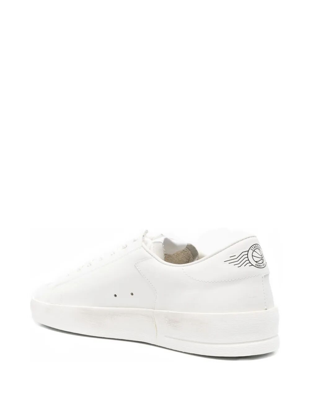 GOLDEN GOOSE Men's Stardust Leather Upper Sneakers