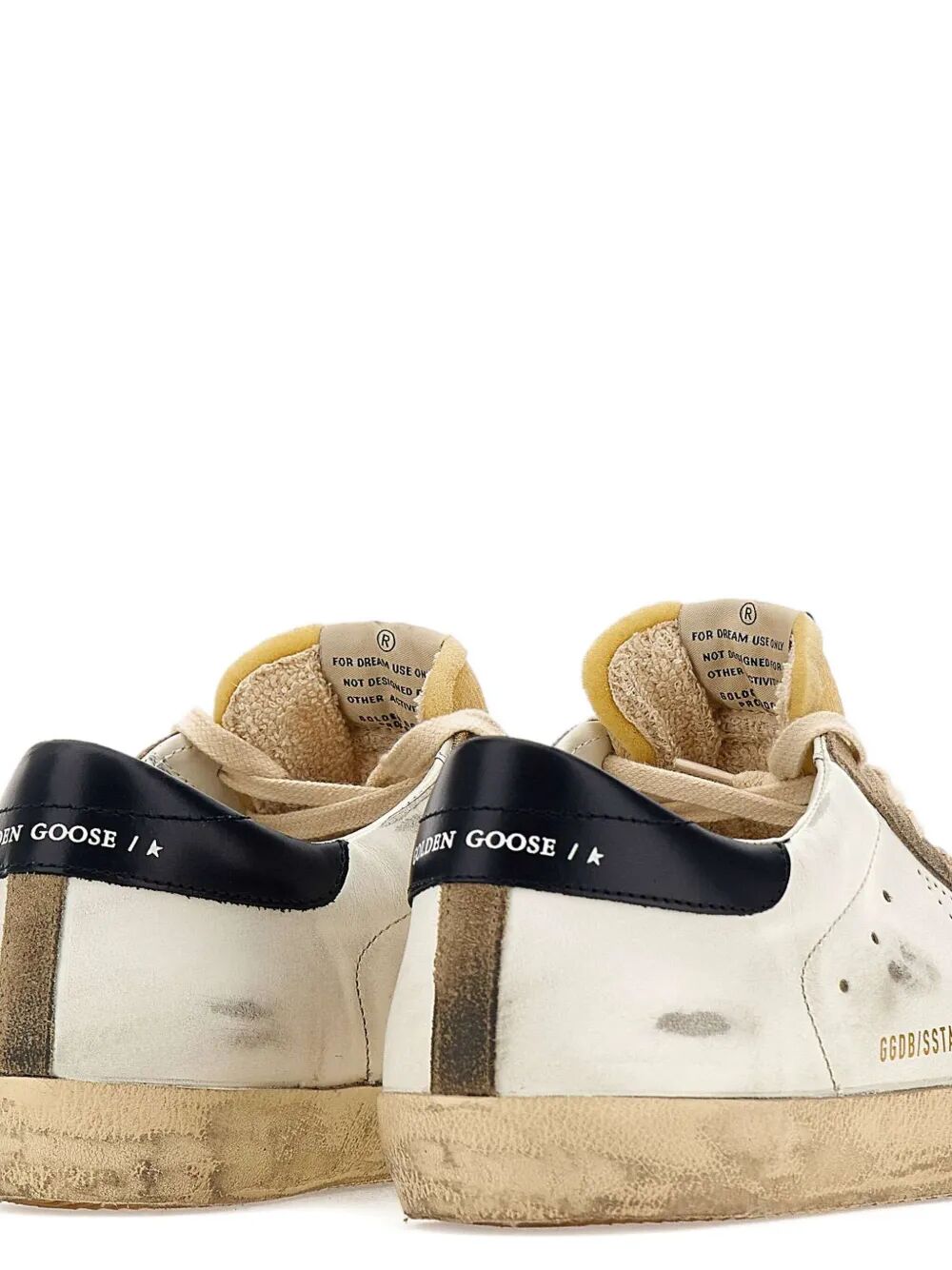 GOLDEN GOOSE Super Star Leather Upper Skate Sneakers