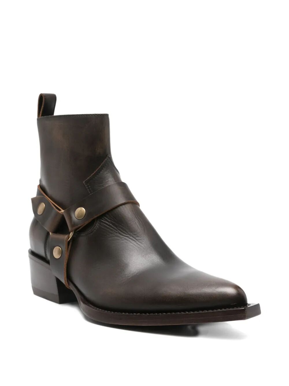 GOLDEN GOOSE Distressed Leather Upper with Removable Accessory Boots