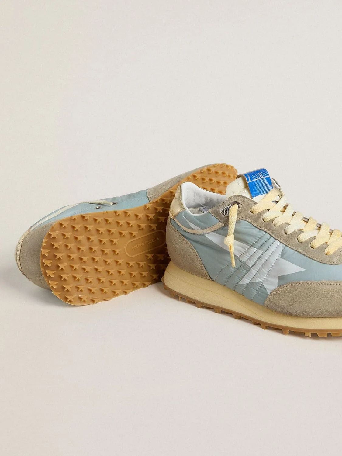 GOLDEN GOOSE Running Marathon Nylon Upper Suede Sneakers