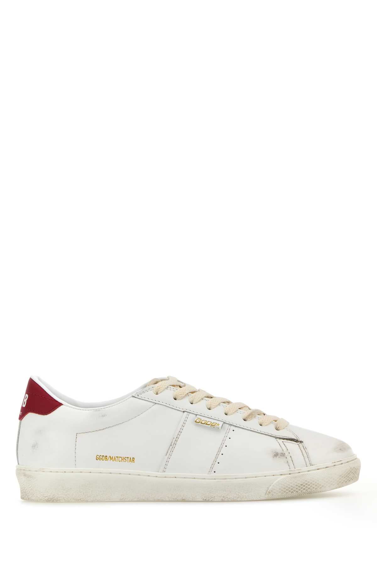 GOLDEN GOOSE Matchstar Sneaker in Glossy Leather for Men