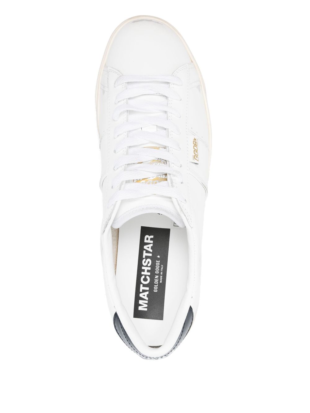 GOLDEN GOOSE Matchstar Leather Sneaker for Men - FW25