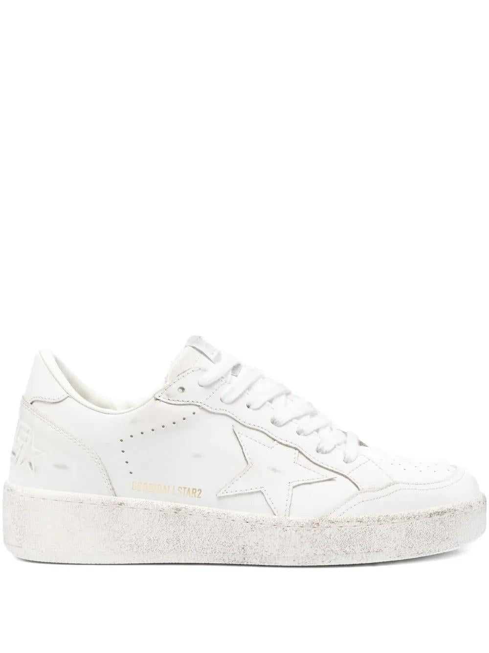 GOLDEN GOOSE Ball Star Leather Lowtops Sneakers 2025