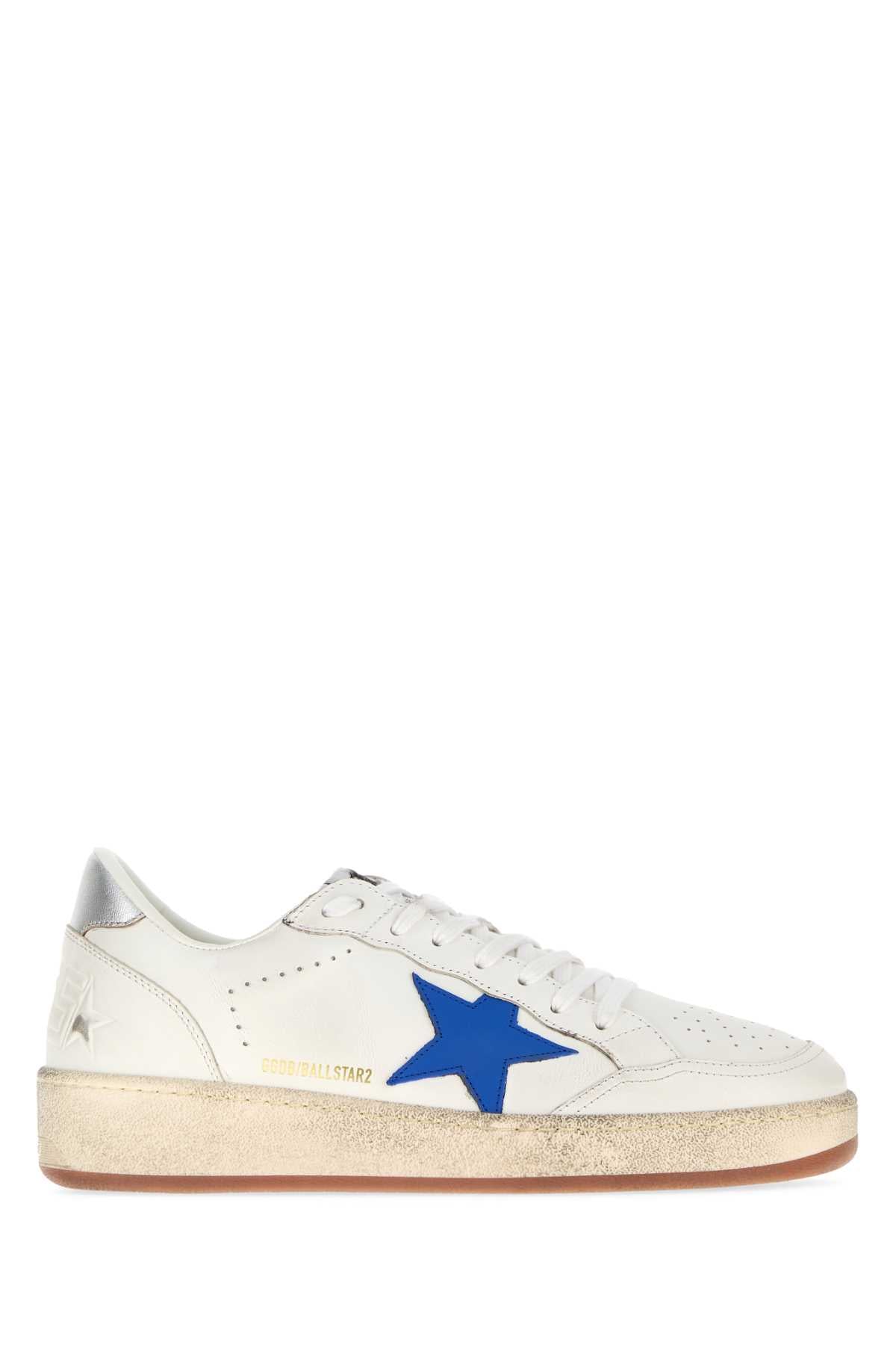 GOLDEN GOOSE Men's Leather Ball Star 2 Sneakers