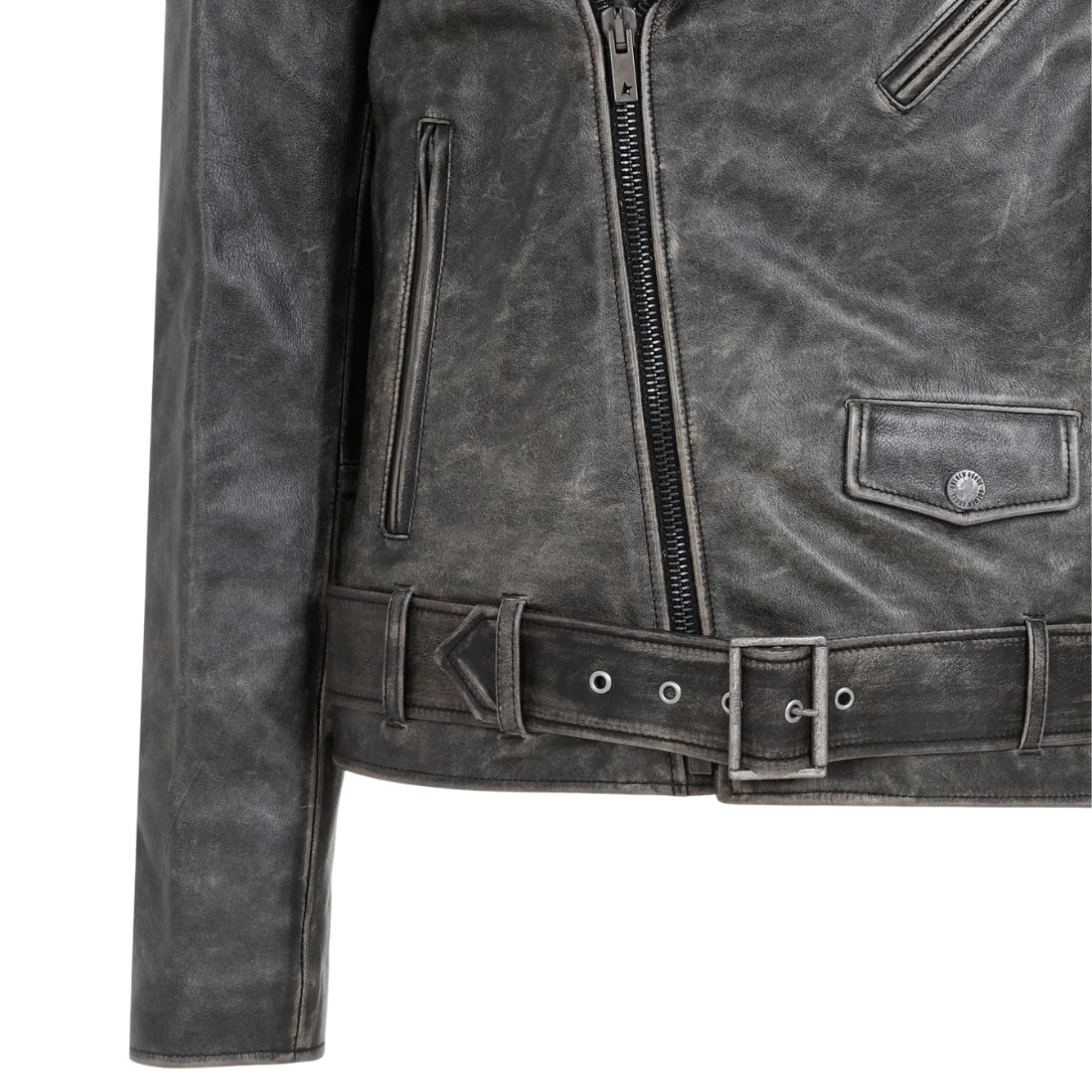 GOLDEN GOOSE Men's Classic Cow Leather Jacket