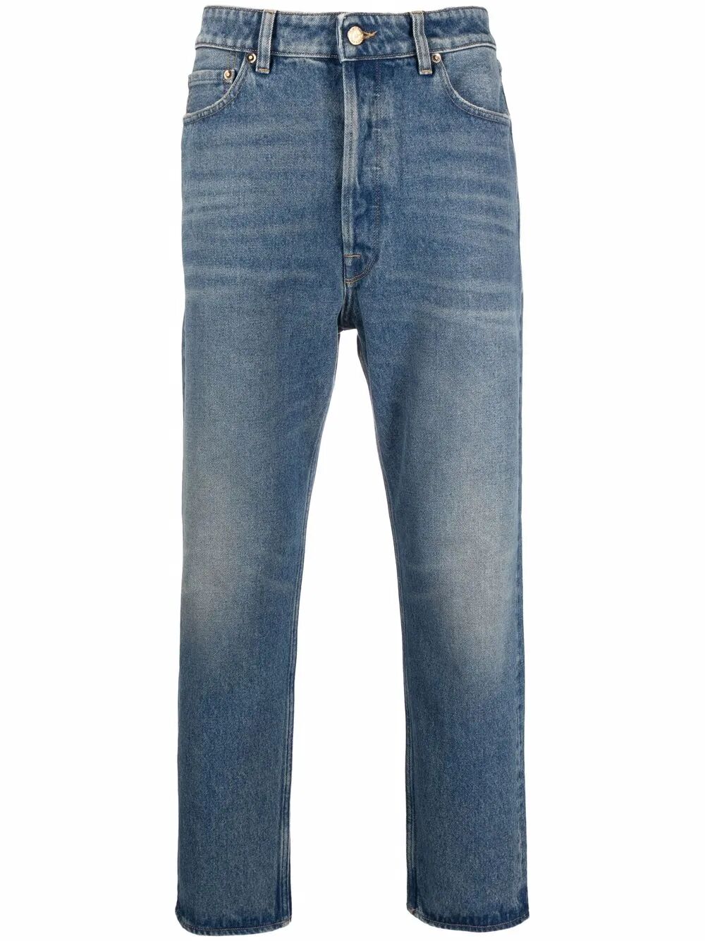 GOLDEN GOOSE Men's Medium Stone Washed Denim Pants