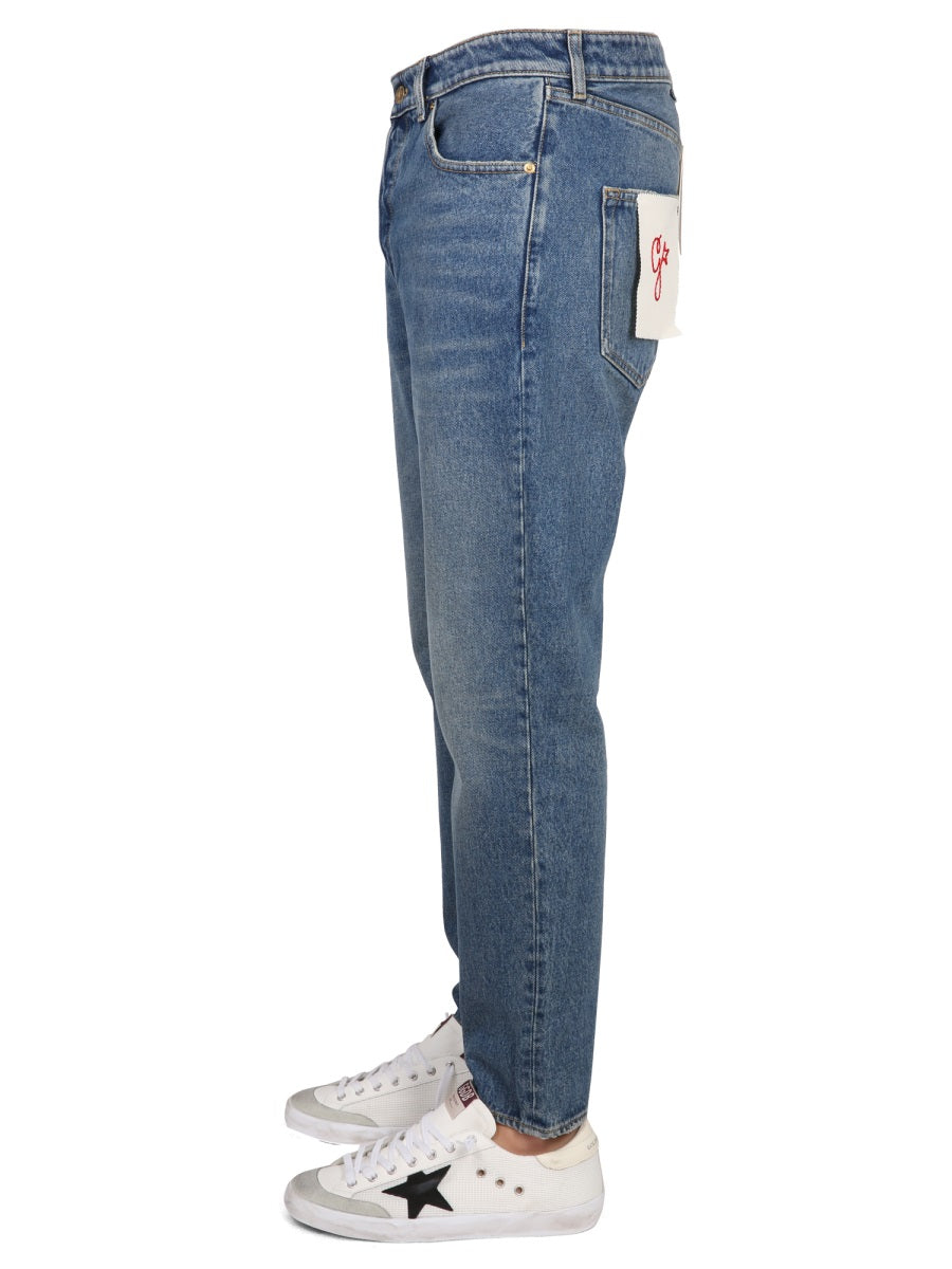 GOLDEN GOOSE Men's Straight Leg Jeans
