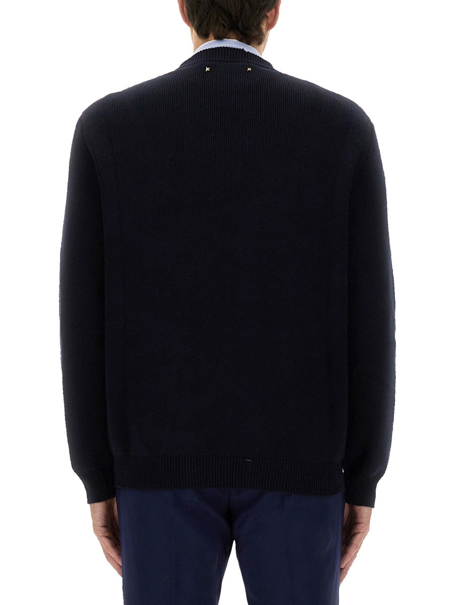 GOLDEN GOOSE Classic Cotton Sweater for Men - Fall/Winter 2025
