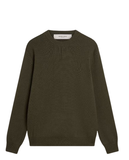 GOLDEN GOOSE Logo Organic Cotton Sweater for Men