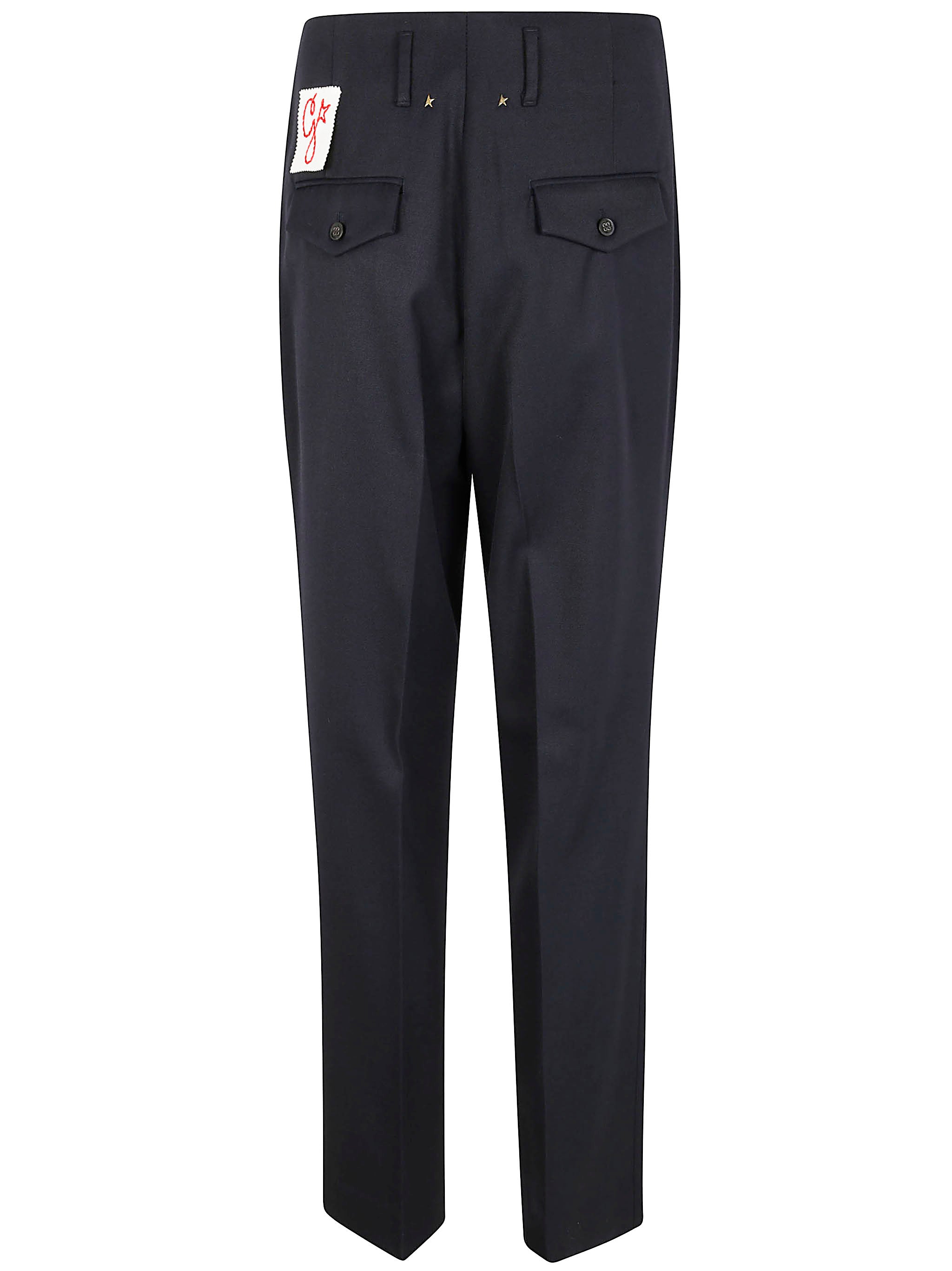 GOLDEN GOOSE Wide Leg Pants for Men - SS25