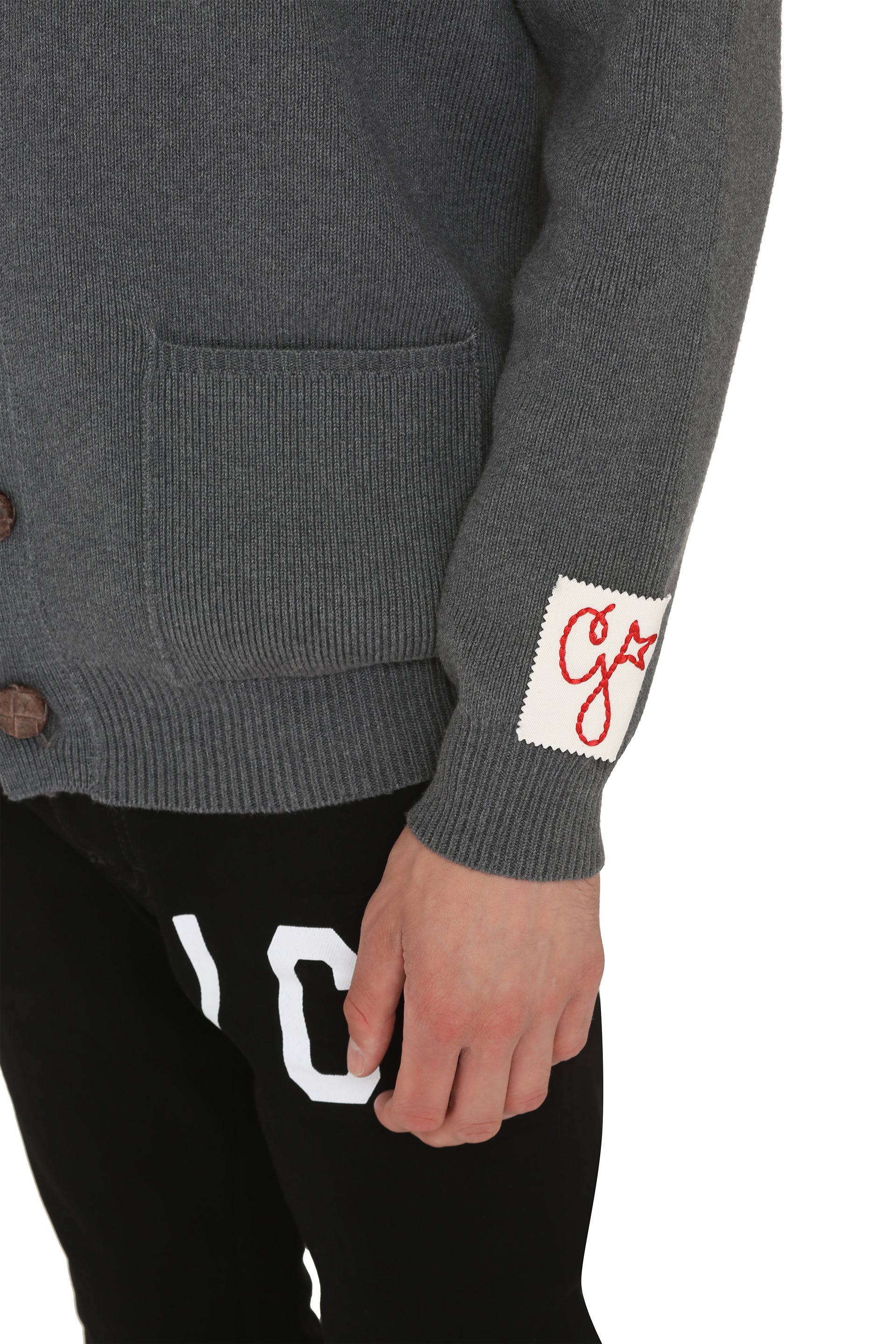 GOLDEN GOOSE Men's Knit Cardigan