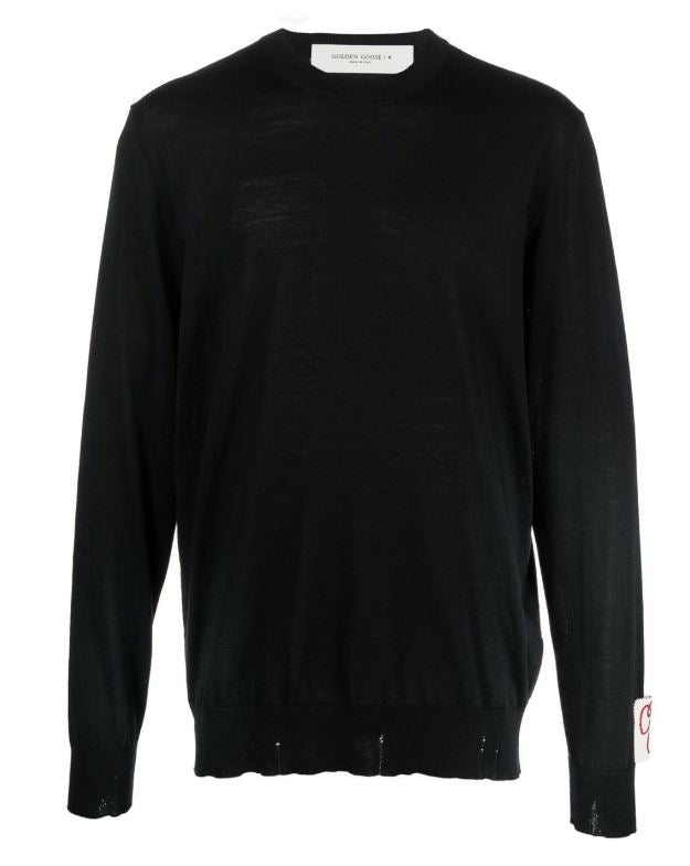 GOLDEN GOOSE Men's Virgin Wool Sweater