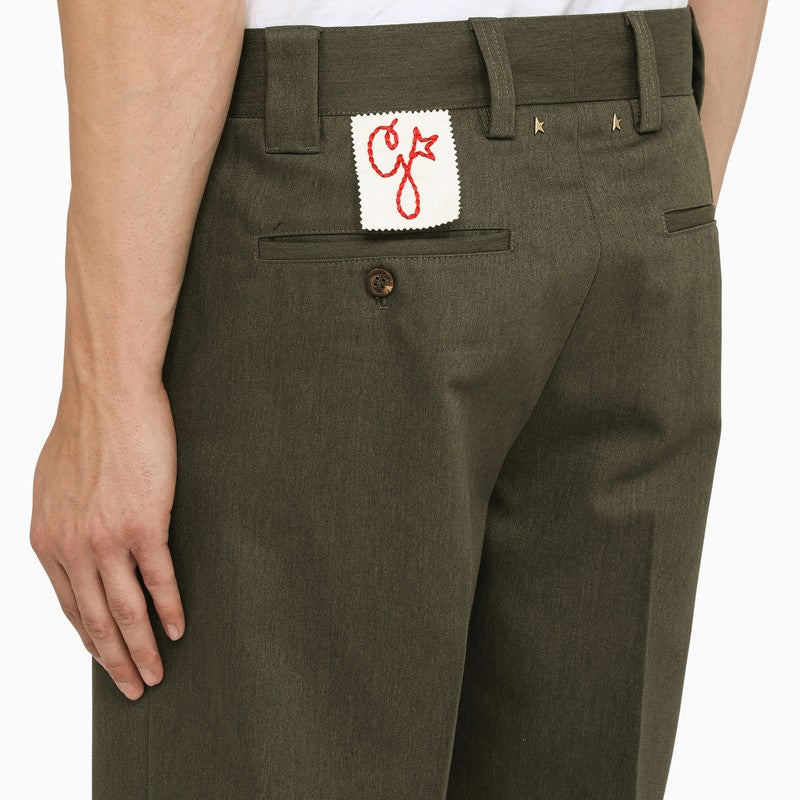 GOLDEN GOOSE Cotton Blend Trousers for Men