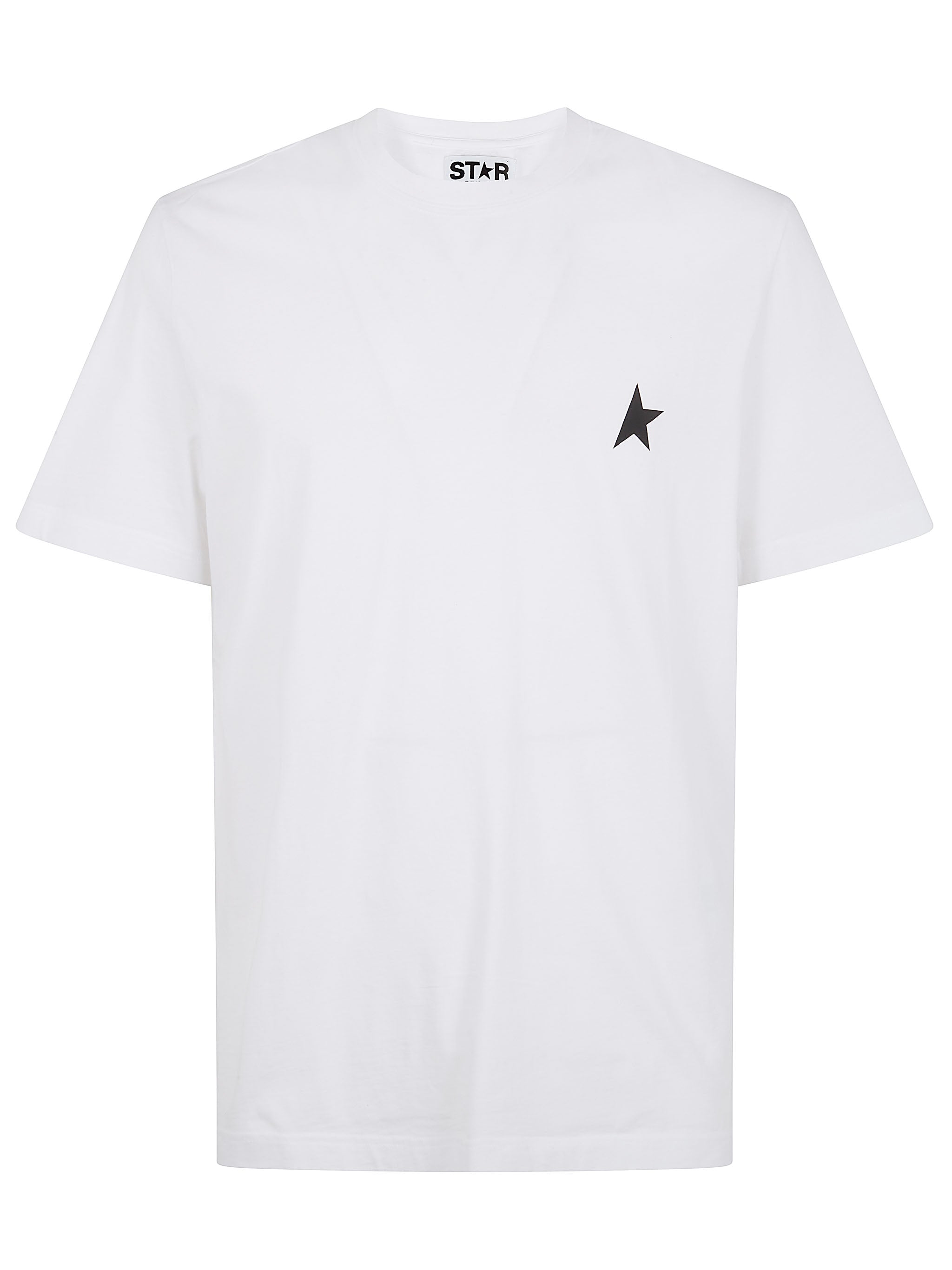 GOLDEN GOOSE Star Print Regular T-Shirt - Small Size