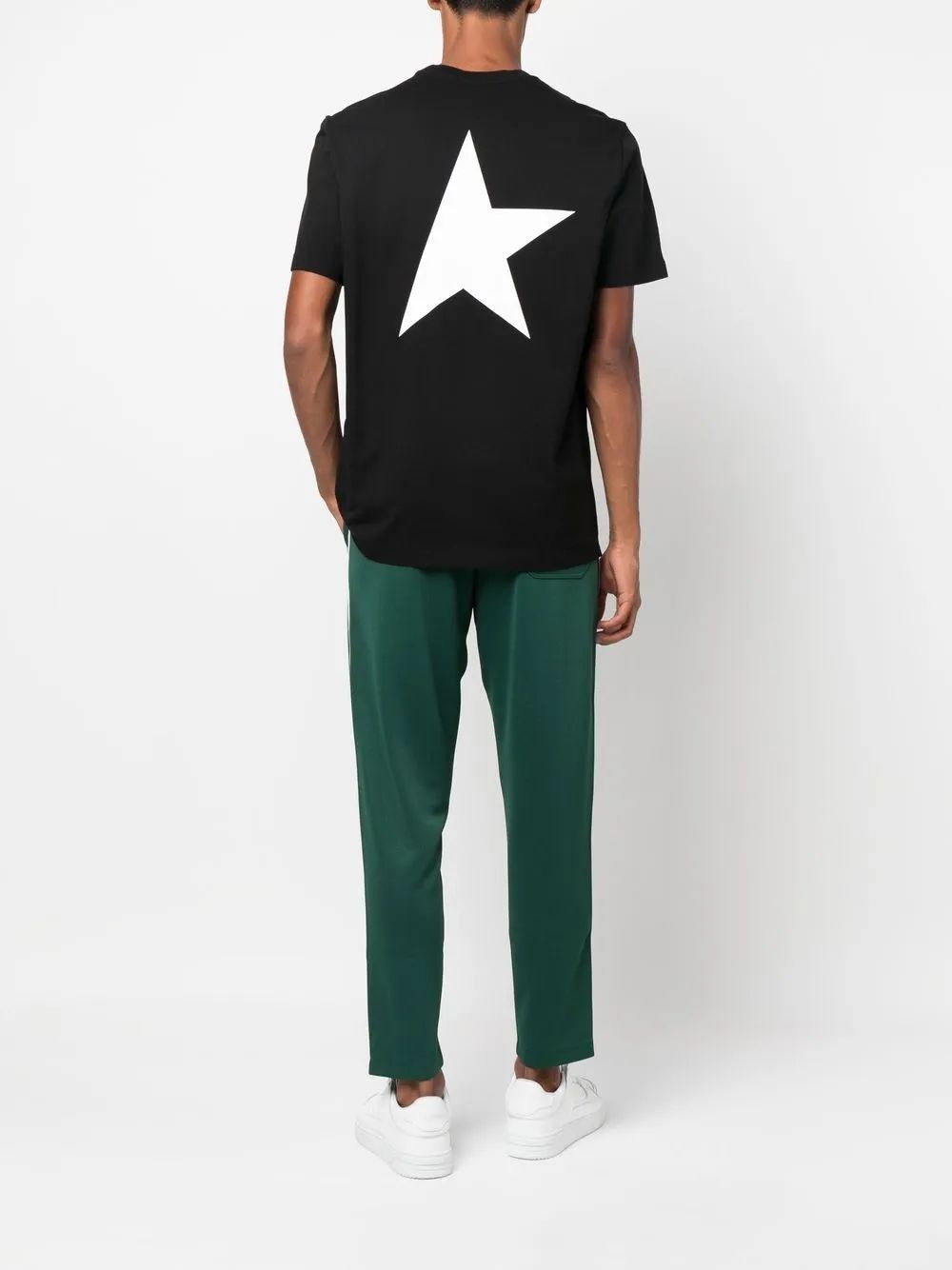 GOLDEN GOOSE Star Logo Regular Fit T-Shirt for Men