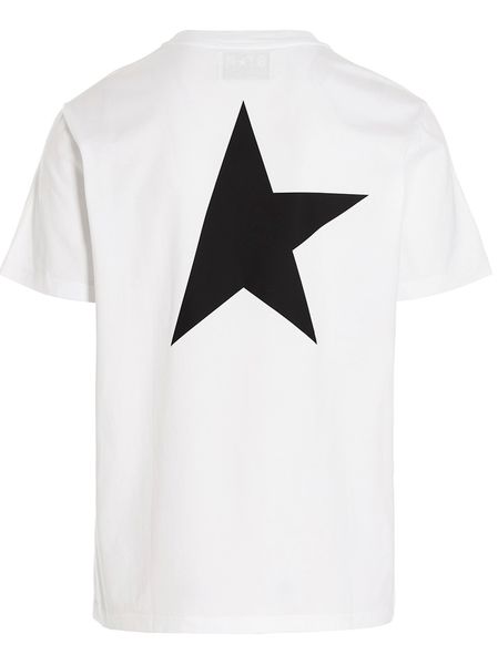 GOLDEN GOOSE Men's Crew Neck T-Shirt with Logo