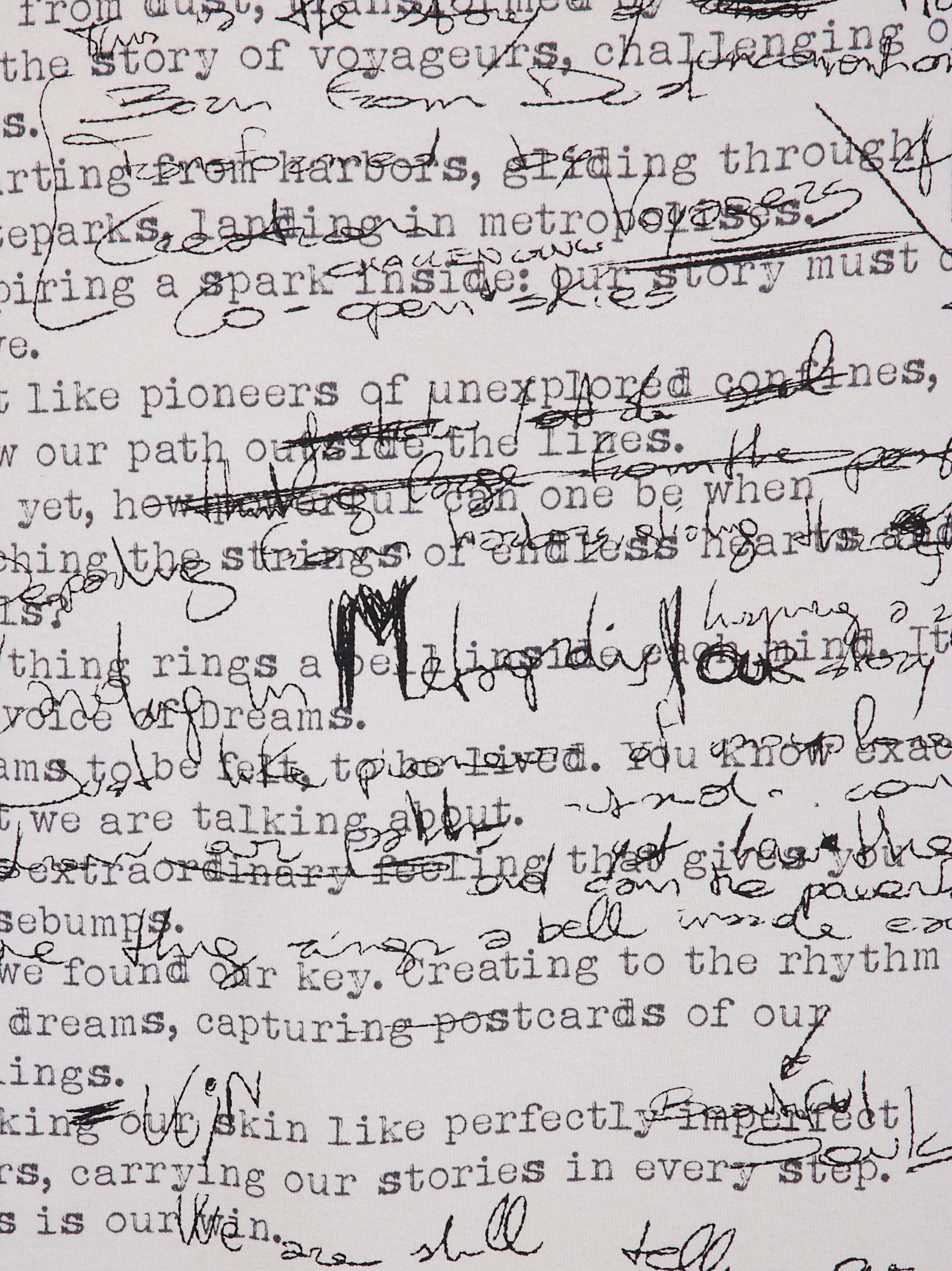 GOLDEN GOOSE Men's Journey Regular Gauze Cotton T-Shirt - Vintage Treatment with Print