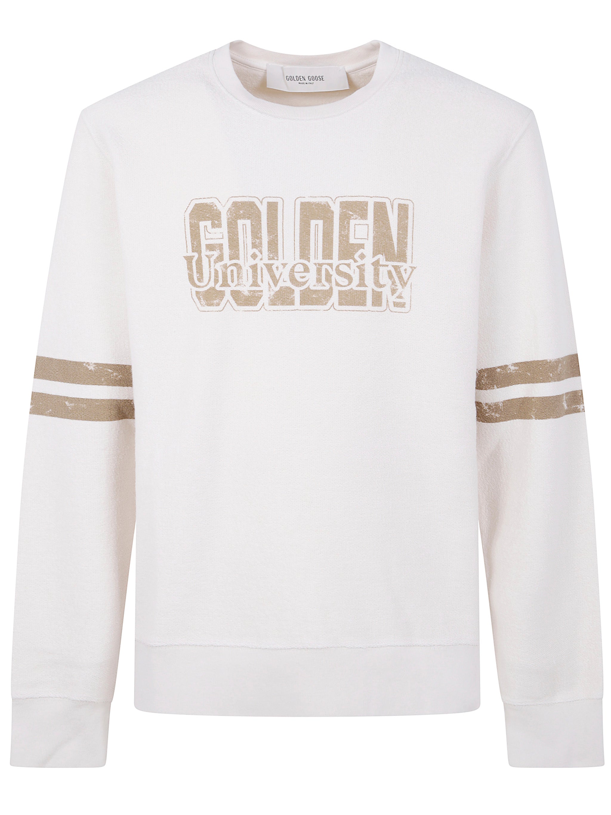 GOLDEN GOOSE Journey Men's Crew Neck Sweatshirt - FW25